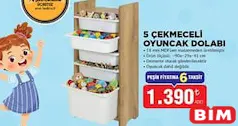 BABYCO 5 ÇEKMECELİ OYUNCAK DOLABI fiyat ve kampanya bilgisi
